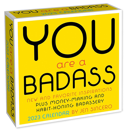 You Are a Badass Day-to-Day Calendar